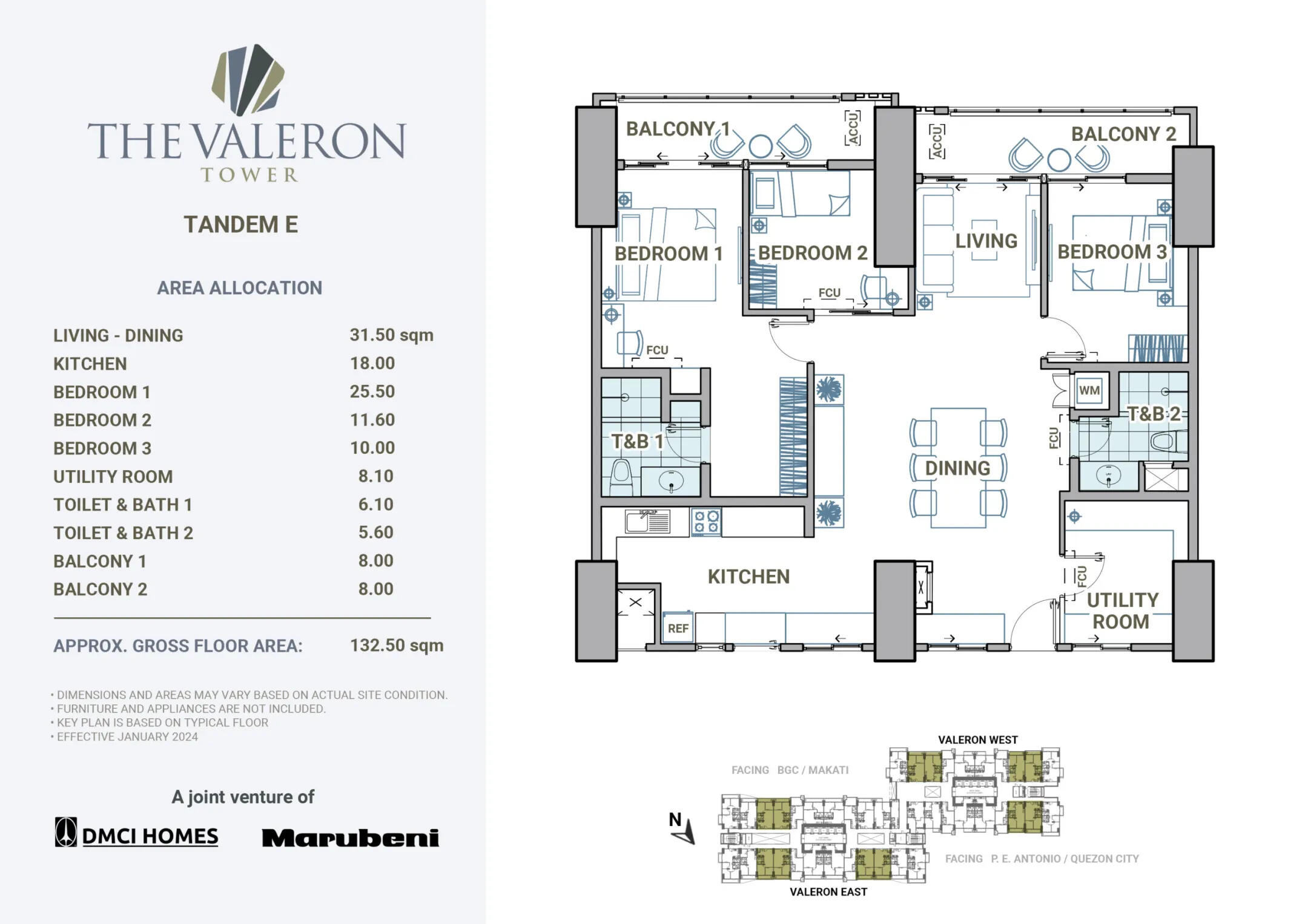 THE VALERON Tandem Units A