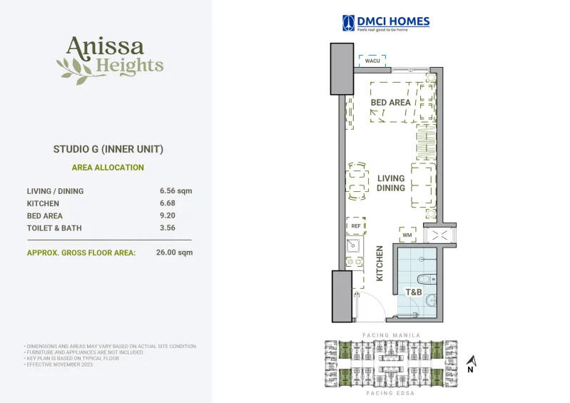 G Anissa Heights Studio