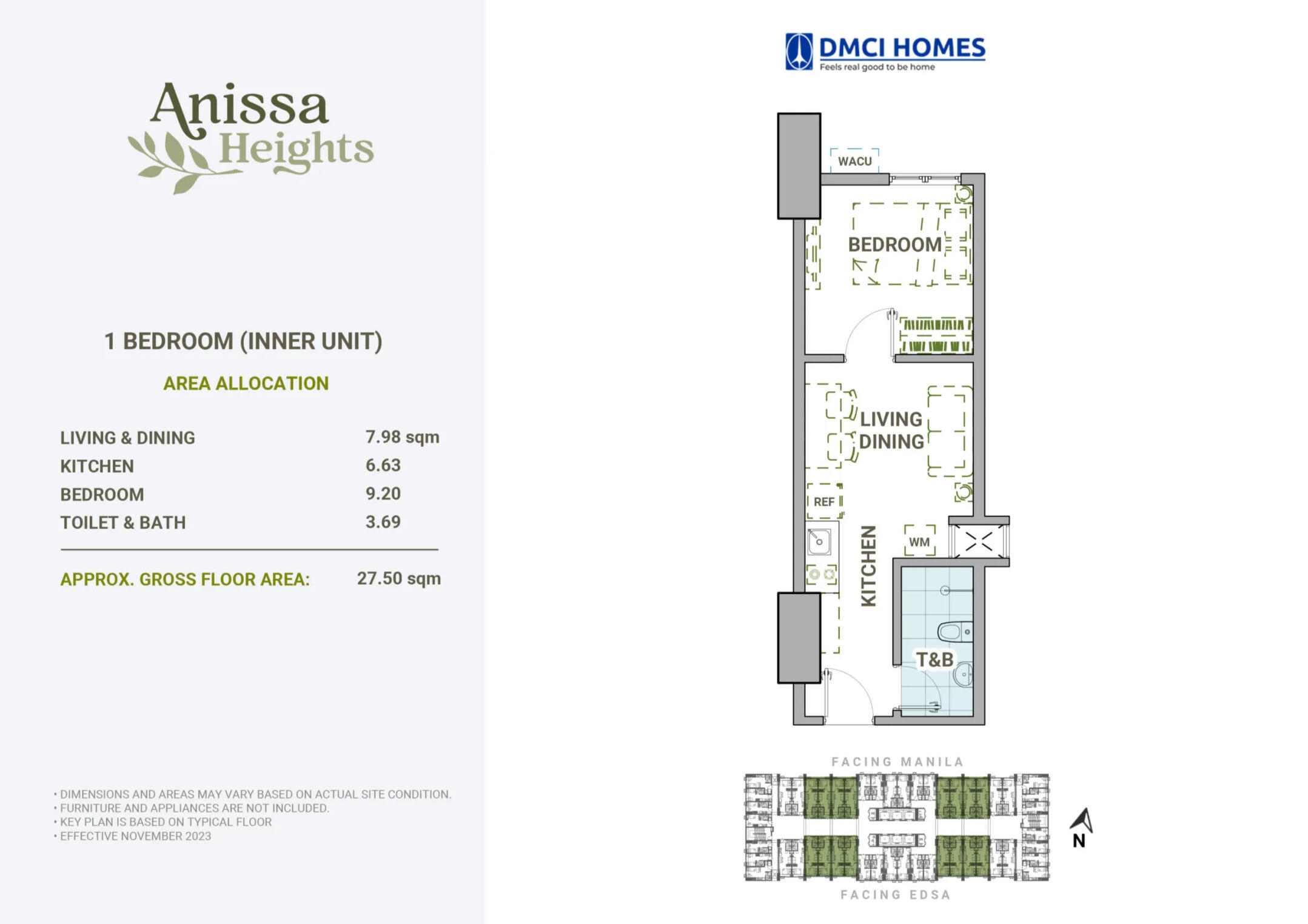 Anissa Heights 1 bedroom
